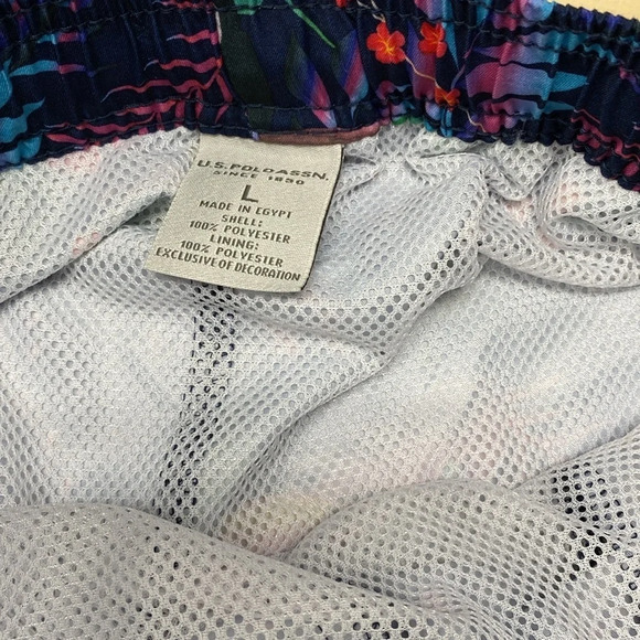 US Polo Assn Men’s Swim Trunks Size Large Side Pockets - Picture 5 of 10